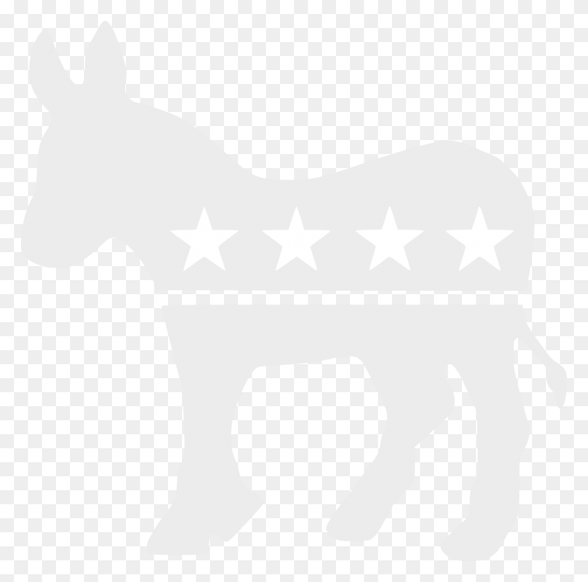 1000x989 Democratic Donkey Dont Give A Rats Ass, Mammal, Animal, Stencil HD PNG Download