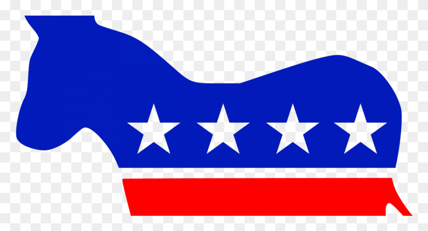 1115x565 Democratic Party Logo Democratic Donkey, Symbol, Star Symbol, Flag HD PNG Download