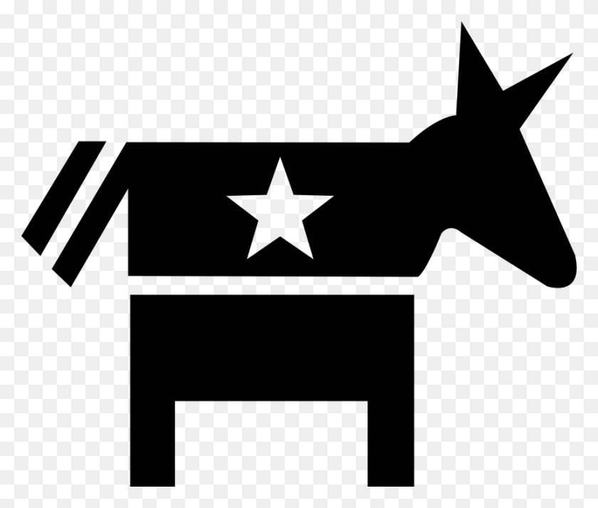 860x720 Democratic Symbol Jackass Politics Donkey Clipart, Lighting, Star Symbol, Housing HD PNG Download