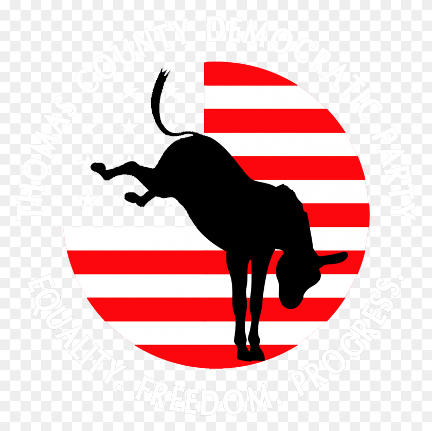 1709x1705 Democrats Thomas County Democrats, Symbol, Label, Text HD PNG Download