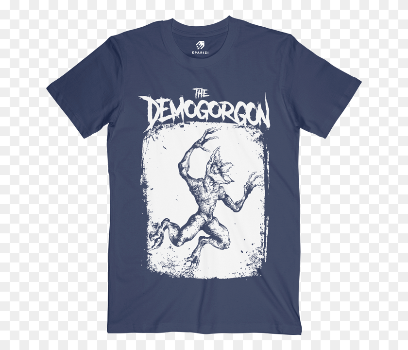 653x660 Demogorgon Stranger Things Graphic T Shirt Spoon Merch Fortnite T Shirt Floss Like A Boss, Clothing, Apparel, T-shirt HD PNG Download