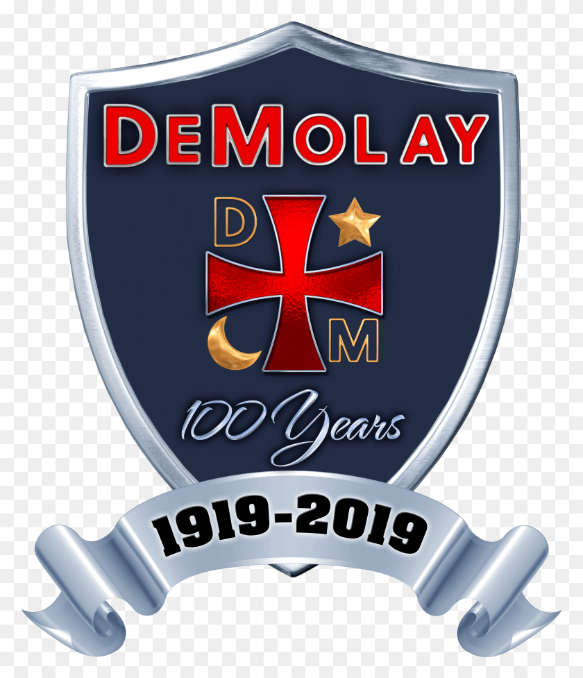 2165x2547 Demolay 100 Years, Logo, Symbol, Trademark HD PNG Download