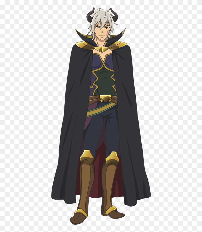 416x906 Demon Lord Diablo Anime Diablo How Not To Summon A Demon Lord, Clothing, Apparel, Fashion HD PNG Download