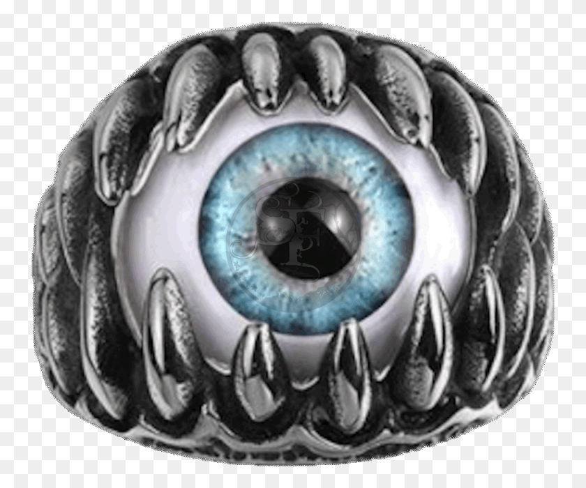 751x640 Demon Ring Eye 316l Stainless Steel Biker Maya Gothic Opal Rings, Jewelry, Accessories, Accessory HD PNG Download