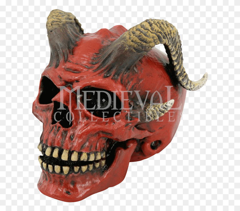 617x679 Demon Skull, Clothing, Apparel, Helmet HD PNG Download