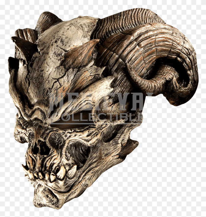 798x842 Demon Skull Mask, Dinosaur, Reptile, Animal HD PNG Download