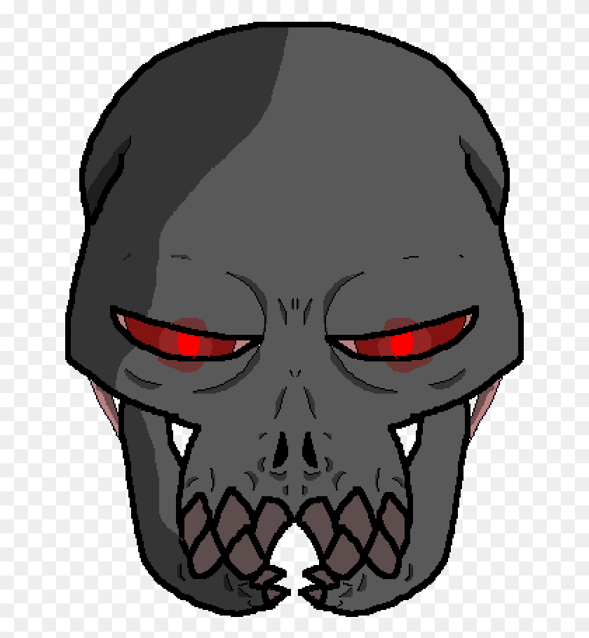 655x849 Demon Skull Skull, Head, Alien HD PNG Download
