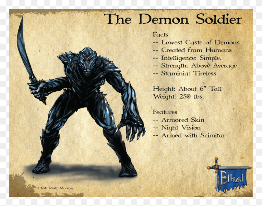Demon Soldier Summary Demon Soldier, Person, Human, Poster HD PNG ...
