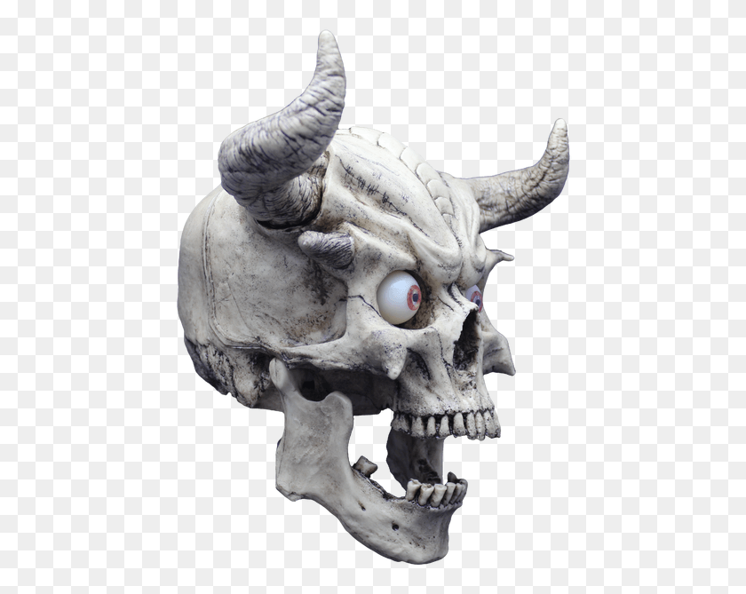 448x609 Demon Talking Skull Skull, Alien, Skeleton, Head HD PNG Download