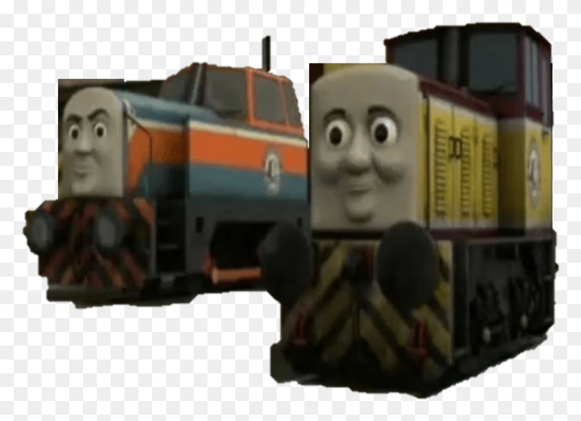 825x581 Den And Dart From Thomas Thomas The Tank Engine, Train, Vehicle, Transportation HD PNG Download