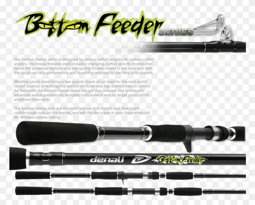 900x713 Denalia Bottom Feeder Casting Rod, Weapon, Weaponry, Poster HD PNG Download