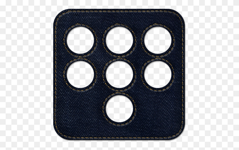 469x469 Denim Jean Social Logo Square Icon Icon, Rug, Cushion, Goggles HD PNG Download