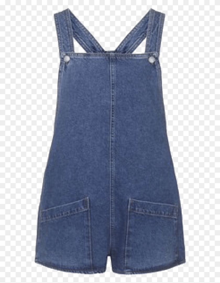581x1022 Denim Overalls Clothes Moodboard Blue Sticker Overalls, Pants, Clothing, Apparel HD PNG Download