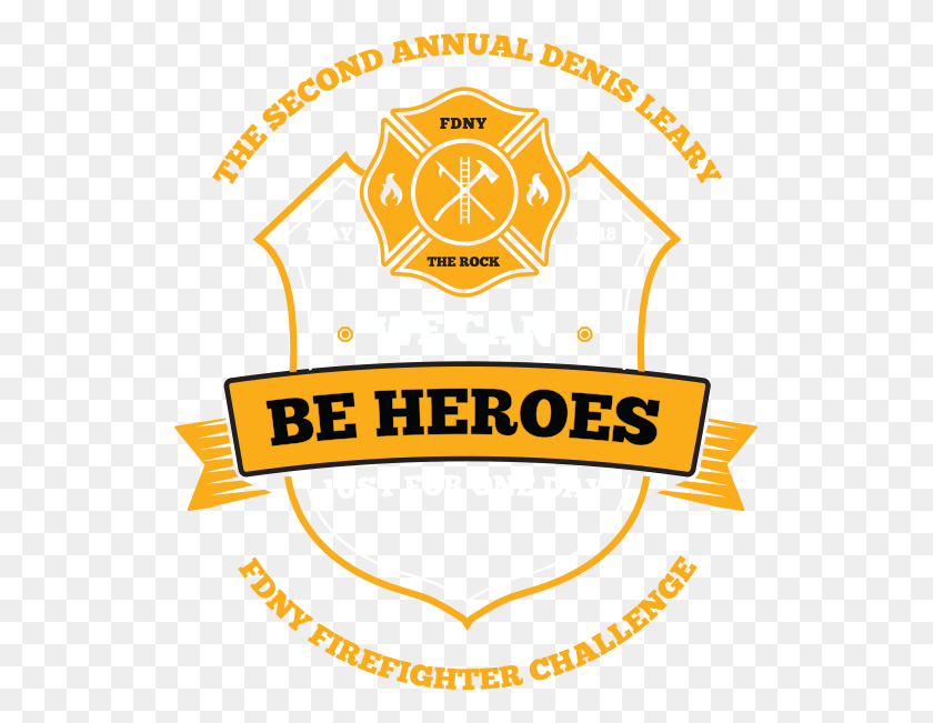 525x591 Denis Leary Fdny Firefighter Challenge Emblem, Logo, Symbol, Trademark HD PNG Download
