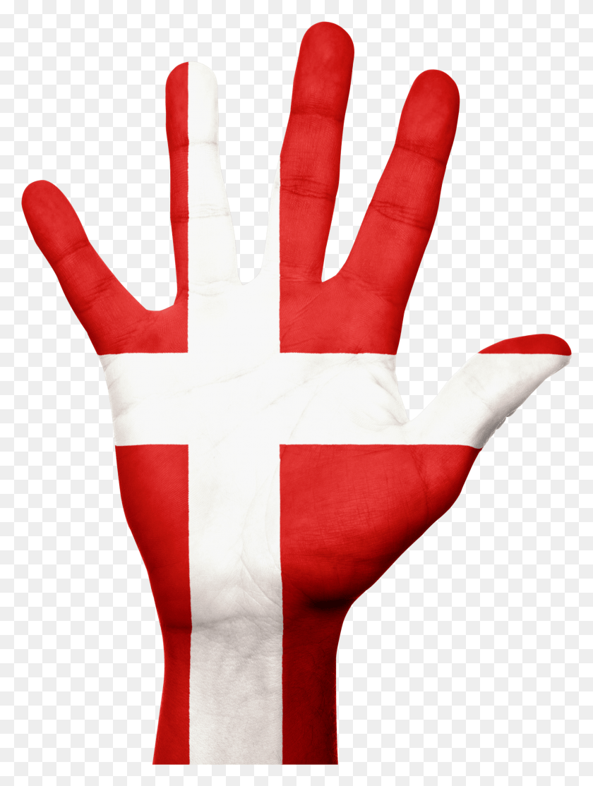 2209x2987 Denmark Flag Hand National Fingers 673482 Tajikistan Flag, Clothing, Apparel, Finger HD PNG Download