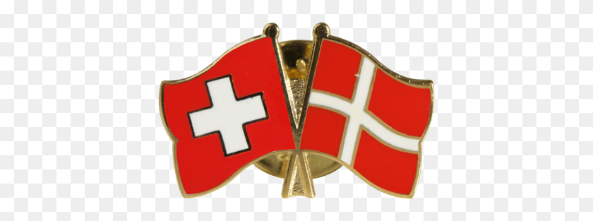 393x253 Denmark Friendship Flag Pin Badge Flag, Accessories, Accessory, Buckle HD PNG Download