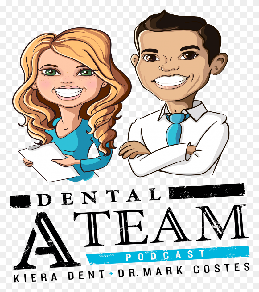 2381x2714 Dental A Team W Kiera Dent And Dr Cartoon, Person, Human, Poster HD PNG Download