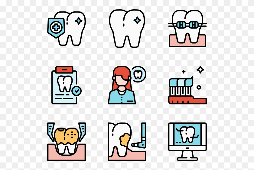 529x505 Dentistry Visualize Icon, Monitor, Screen, Electronics HD PNG Download