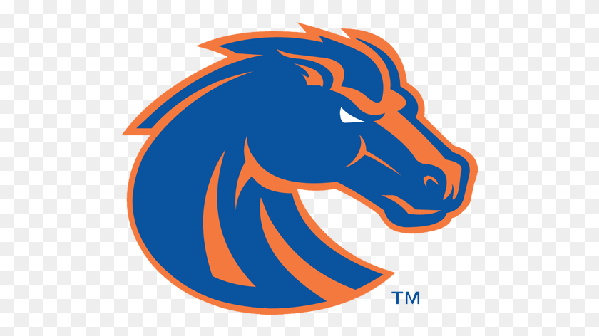 501x412 Denver Broncos Logo Coloring Pages Bsu Broncos, Nature, Outdoors, Statue HD PNG Download