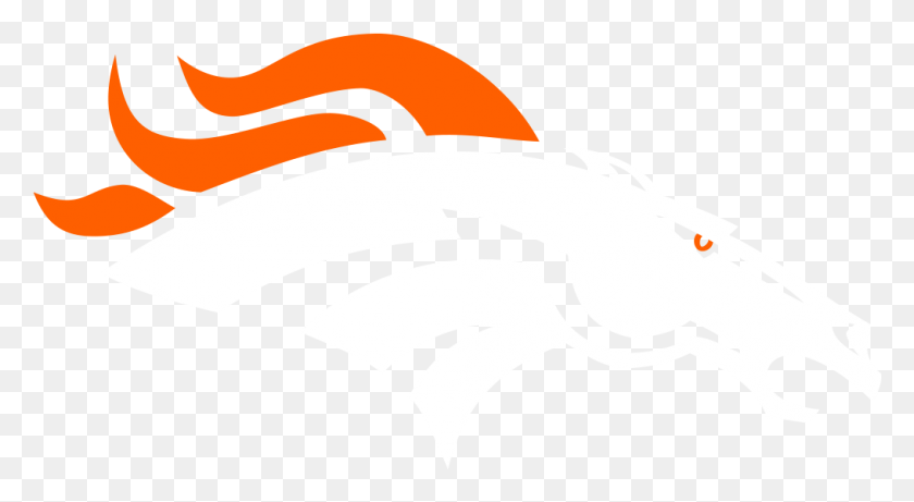 1015x522 Denver Broncos Logo Head, Plant, Stencil, Graphics Descargar Hd Png