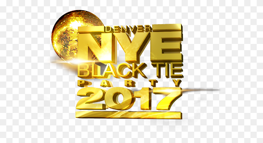 601x396 Denver New Years Eve Black Tie Party Graphic Design, Paper, Flyer, Poster HD PNG Download