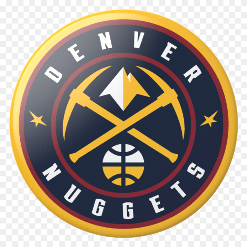823x823 Denver Nuggets Logo, Symbol, Trademark, Emblem HD PNG Download