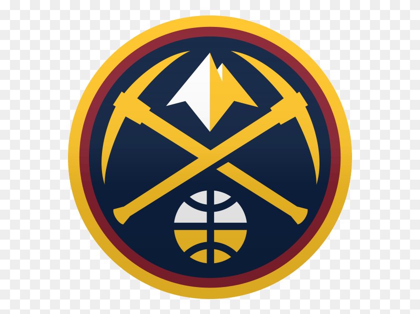 569x569 Логотип Denver Nuggets 2019, Символ, Товарный Знак, Эмблема Hd Png Скачать