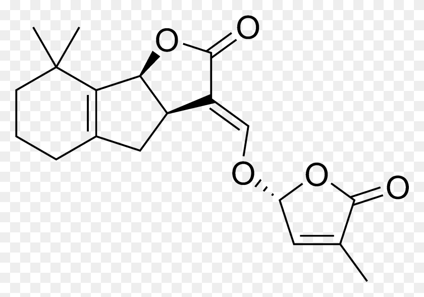 2047x1387 Deoxystrigol Chemical Structure Strigolactone Chemical Structure, Gray, World Of Warcraft HD PNG Download