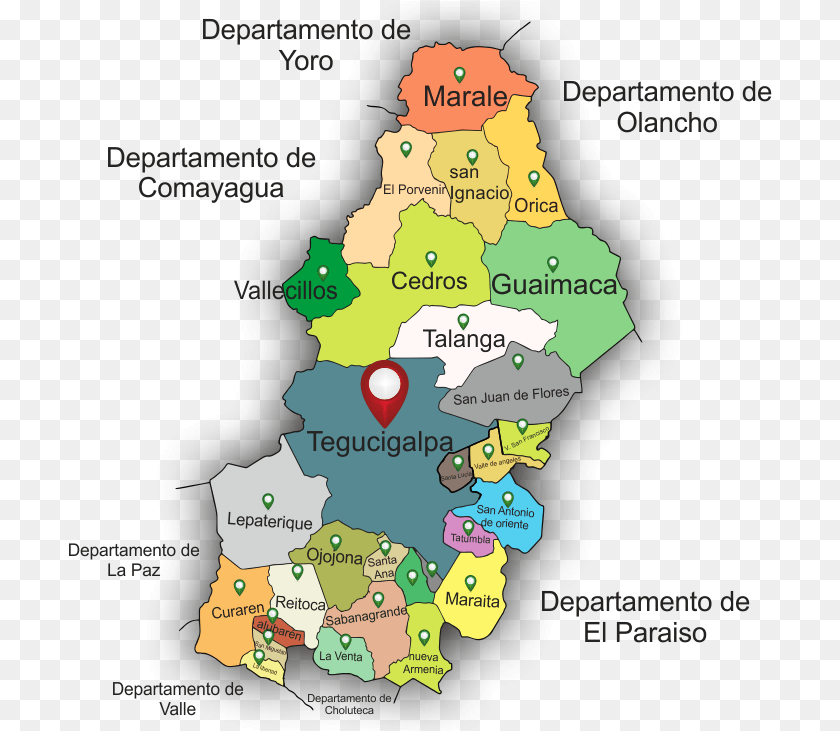 704x731 Departamento De Francisco Morazan, Chart, Map, Plot, Atlas Transparent PNG