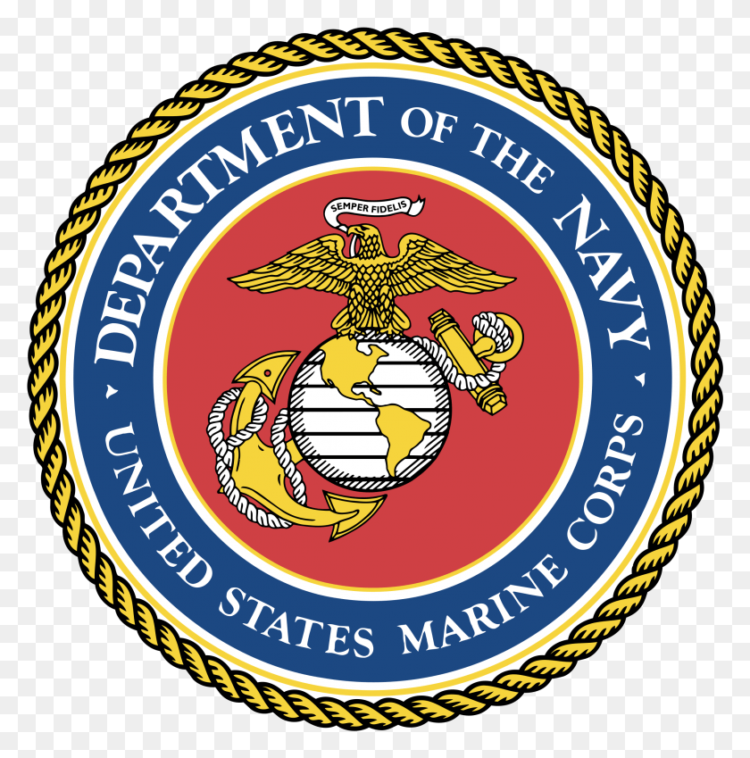 2165x2191 Department Of The Navy Logo Transparent Official Us Marine Logo, Symbol, Trademark, Badge HD PNG Download