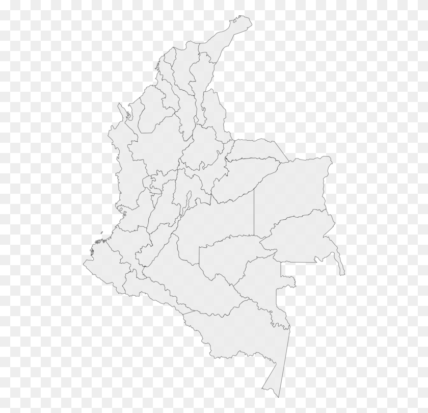 514x750 Departments Of Colombia Mapa Polityczna Flag Of Colombia Mapa De Colombia Vector, Map, Diagram, Plot HD PNG Download