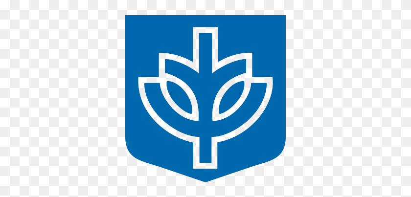 329x343 Логотип Университета Депол, Крест, Символ, Товарный Знак Hd Png Скачать