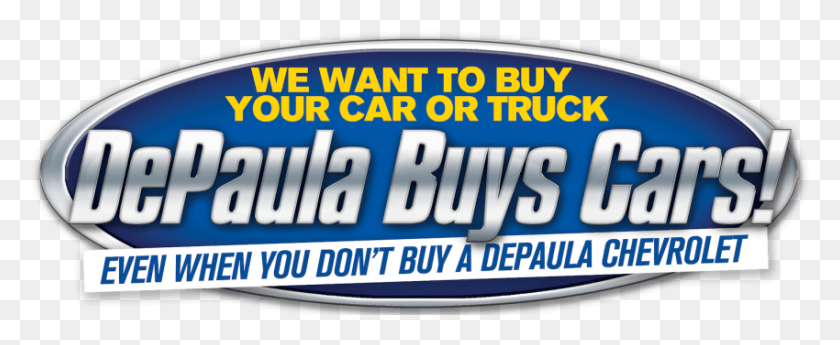850x311 Depaula Buys Logo Sell Your Car Juice Bar, Vehicle, Transportation, License Plate HD PNG Download