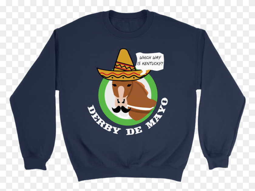 1009x734 Derby De Mayo Kentucky Horse Race Sombrero Mexican Cartoon, Clothing, Apparel, Sleeve HD PNG Download