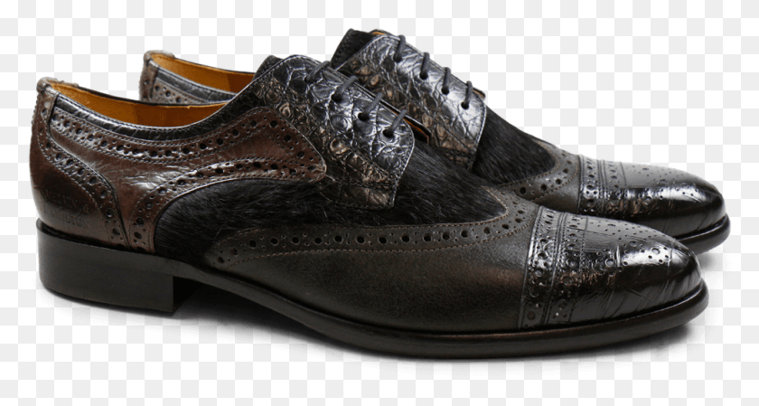 992x495 Derby Shoes Henry 7 Big Croco Black Stone Kudu Wax Sneakers, Clothing, Apparel, Footwear HD PNG Download