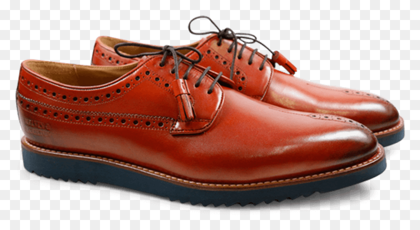 995x511 Derby Shoes Peter 2 Brilliant Crust Orange Goya Navy Leather, Shoe, Footwear, Clothing HD PNG Download