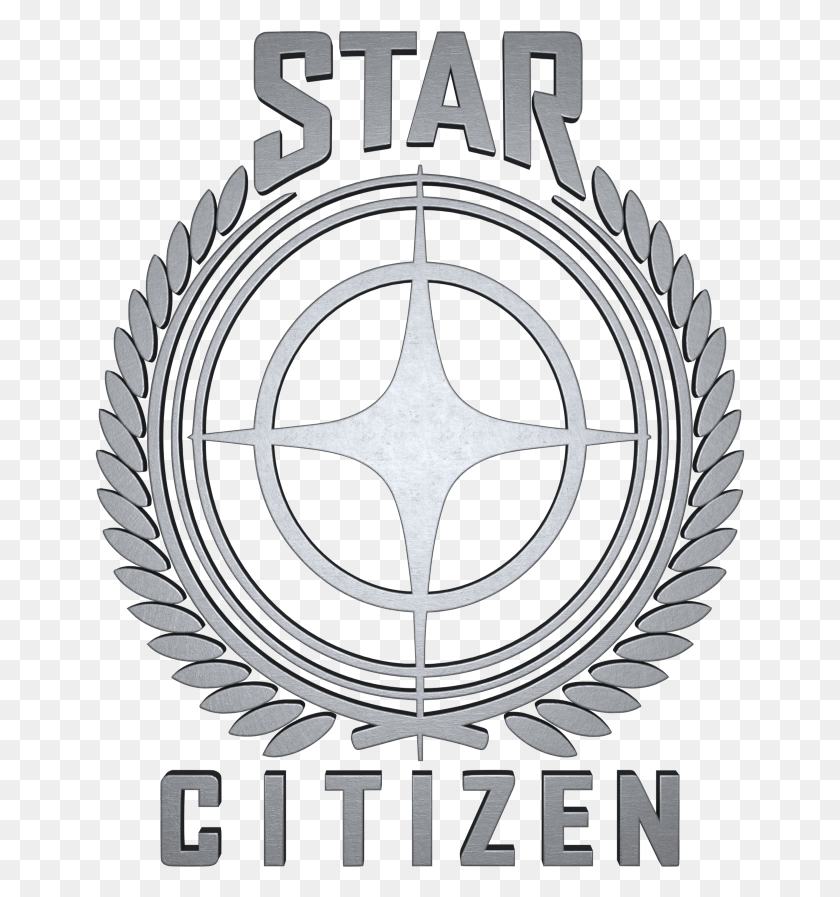 651x837 Derek Smart Has Been Battling Star Citizen Logo Star Citizen Logo, Symbol, Emblem, Poster HD PNG Download