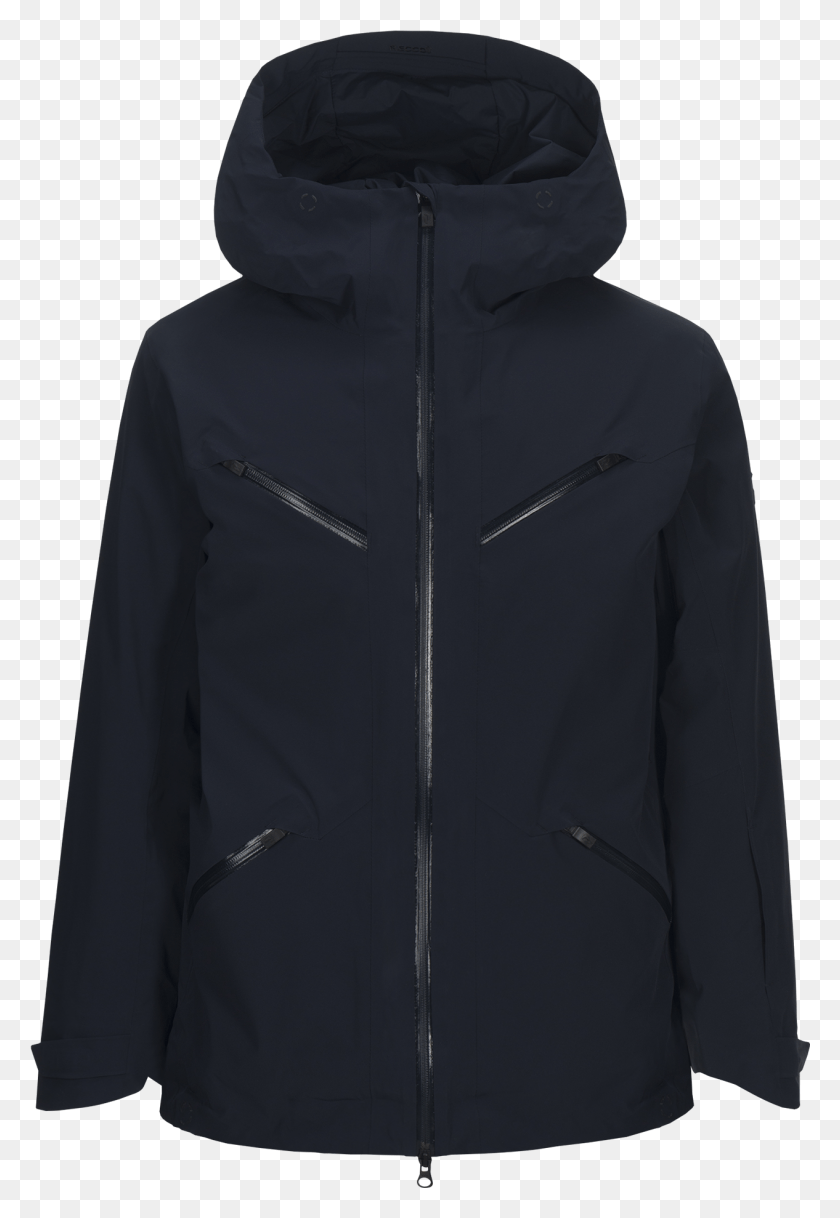 1266x1881 Dermizax Ledge Padded Ski Jacket Salute Blue Hoodie, Одежда, Одежда, Пальто Hd Png Скачать
