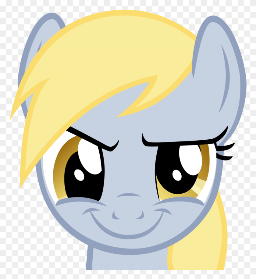 783x859 Derpy Gets Her Revenge On Trixie For Being Mean Derpy Hooves Face, Helmet, Clothing, Apparel HD PNG Download