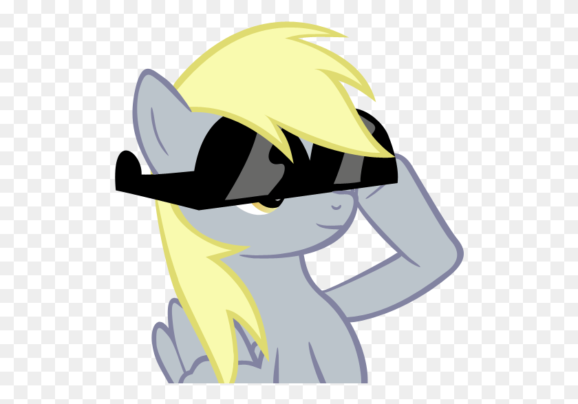 508x527 Derpy Hooves Female Mare Pegasus Pony Safe Sunglasses My Little Pony Rainbow Dash Avatar, Clothing, Apparel, Helmet HD PNG Download