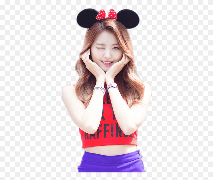 362x653 Descargar Pristin Nayoung Minnie Mouse Transparente Nayoung Pristin, Face, Person, Human HD PNG Download