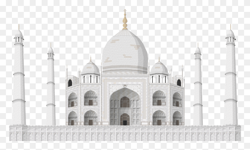 1185x675 Descargar Taj Mahal, Dome, Architecture, Building HD PNG Download