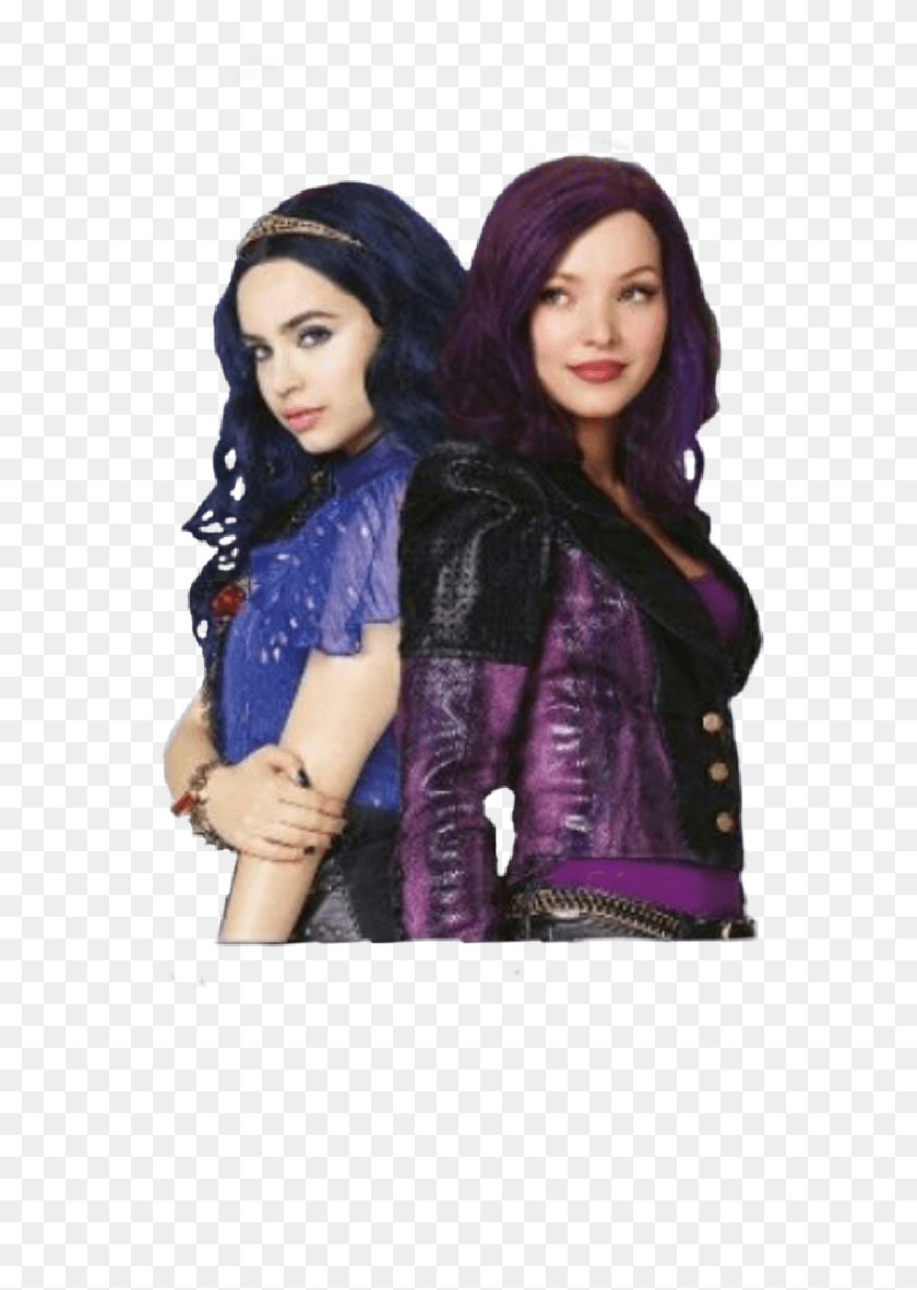 601x1122 Descendants Mal Evie Descendants Mal And Evie, Clothing, Apparel, Person HD PNG Download