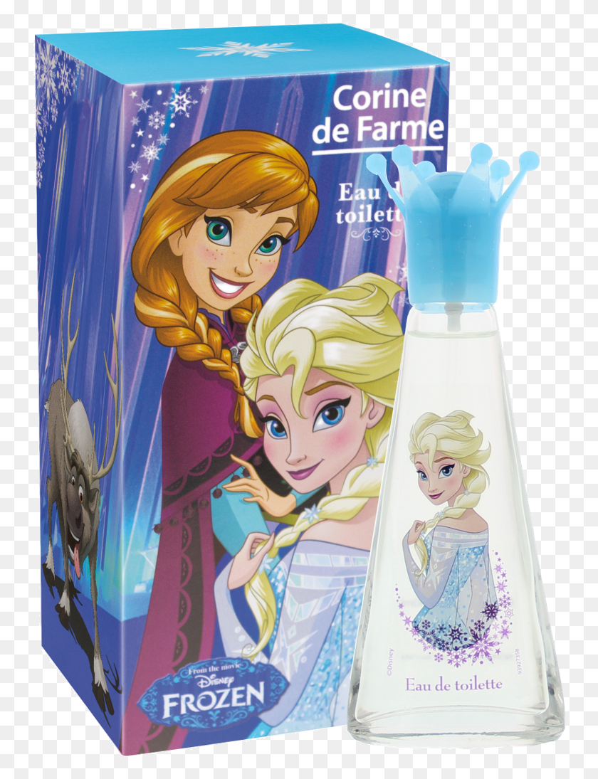 748x1035 Descargar Png Descobre O Perfume Frozen Das Tuas Personagens Preferidas Labello La Reine Des Neiges, Comics, Libro, Manga Hd Png