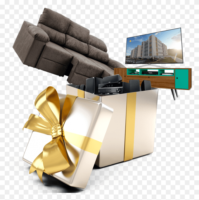 1016x1021 Desconto 1024x1024 Sofa Bed, Furniture, Chair, Gift HD PNG Download