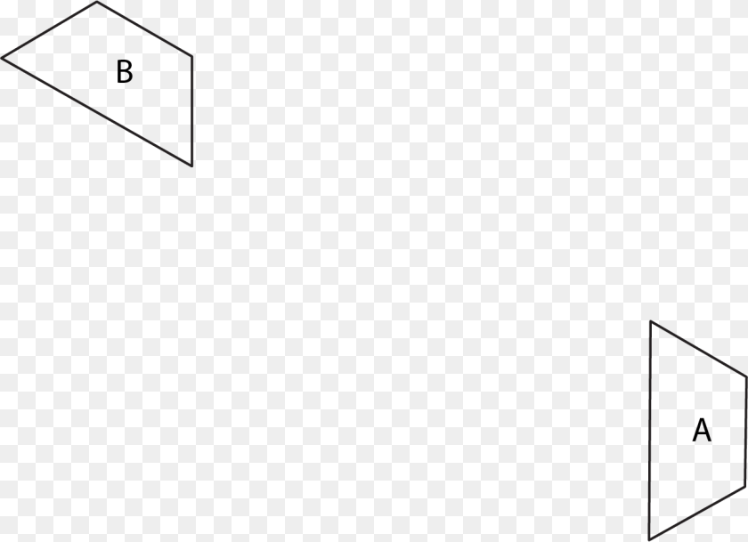 Describe A Sequence Of Transformations That Takes Trapezoid Diagram, Triangle Clipart PNG
