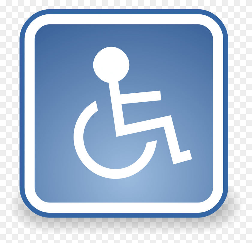 1263x1215 Description Accessibility Clipart, Symbol, Sign, Road Sign HD PNG Download