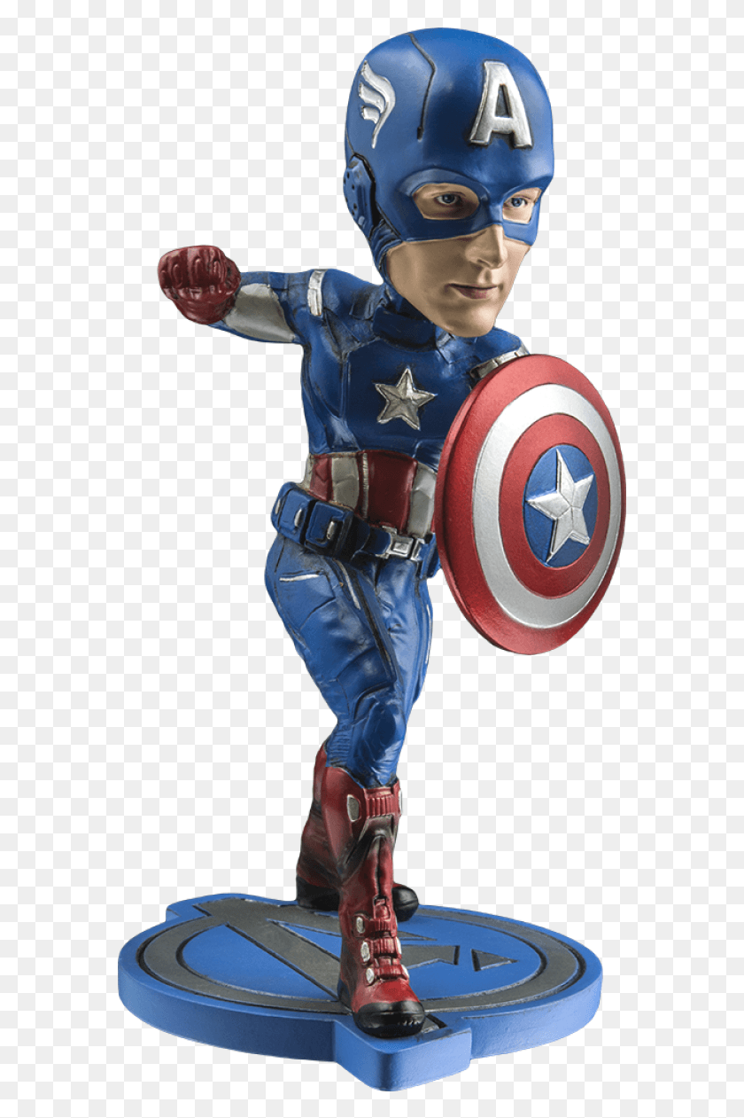 575x1201 Description Captain America Head Knockers, Helmet, Clothing, Apparel HD PNG Download