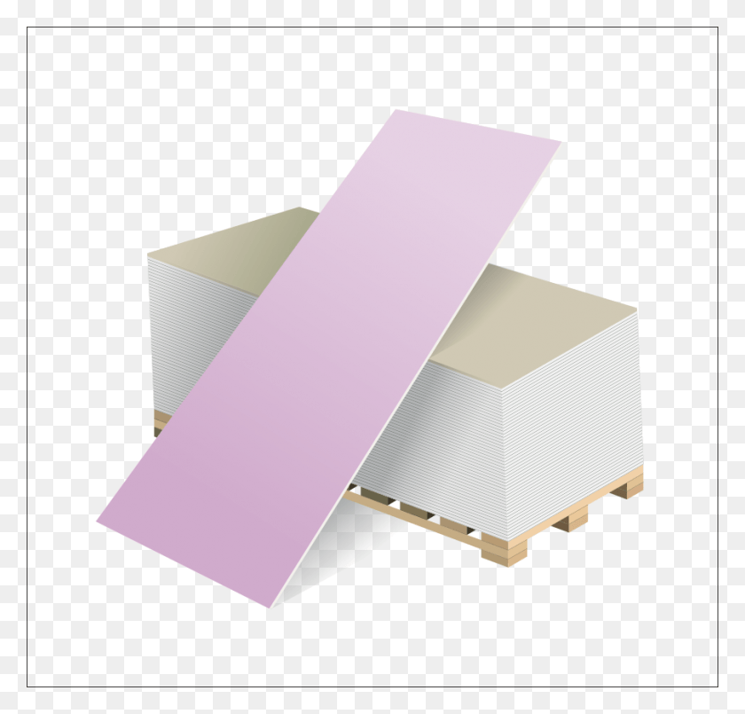 901x861 Description Fire Proof Gypsum Boards Drywall, Box, Furniture, Plywood HD PNG Download