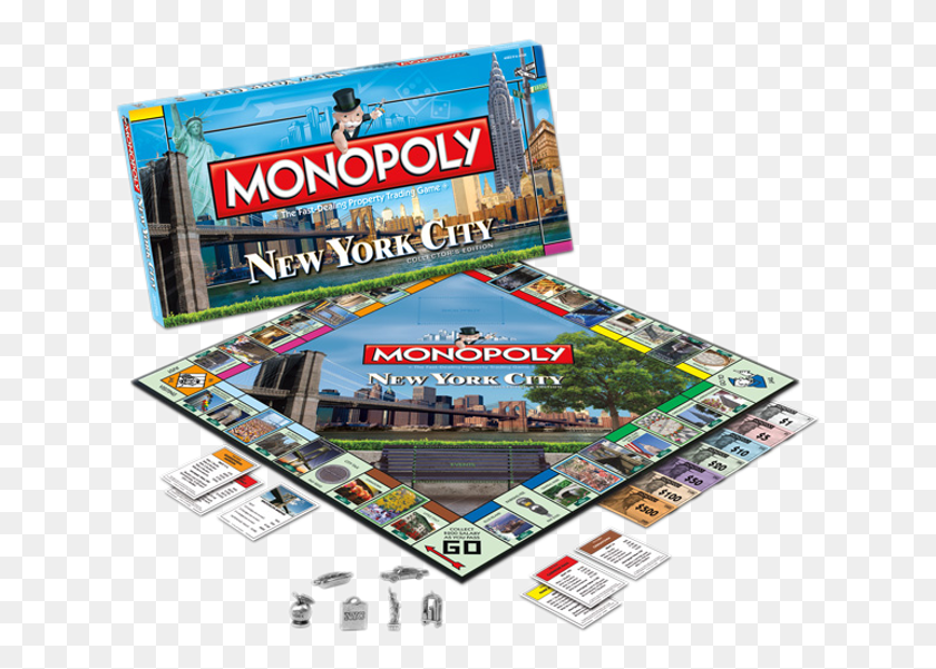 639x541 Description Monopoly New York City, Person, Human, Flyer HD PNG Download